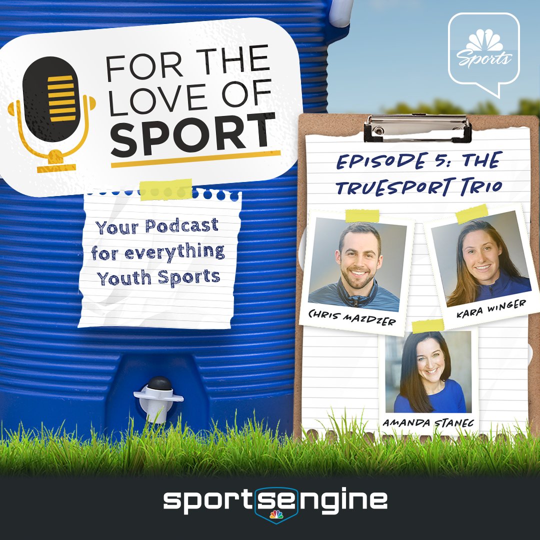 #TrueSportAmbassadors Kara Winger (@karathrowsjav) and Chris @Mazdzer join #TrueSportExpert Dr. Amanda Stanec (@movelivelearn) on the @SportsEngine For the Love of Sport podcast on Nov. 1 and Nov. 8. Listen via Apple Podcasts, Spotify, and Stitcher, or bit.ly/3zwDUwz