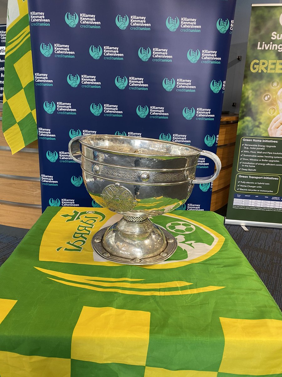 Sam Maguire came to visit today