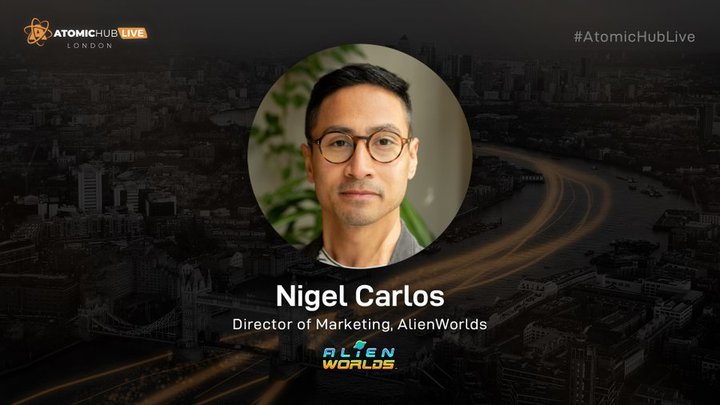 📢Our Marketing Director Nigel Carlos will be on stage tomorrow for a fireside chat with John Nichols at <a href="/AtomicHub/">AtomicHub</a> #Live🚀

📌Reserve your ticket and join the world’s busiest NFT marketplace for their flagship event: live.atomichub.io

#Metaverse #Gaming #web3 #NFTLondon
