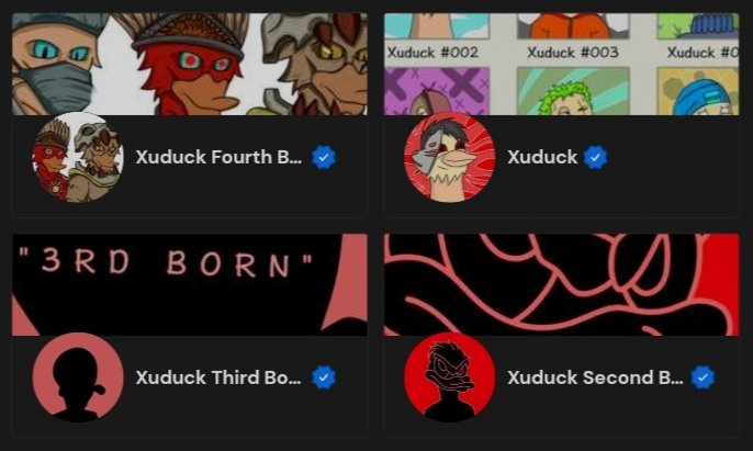 Xuduck NFT tweet media