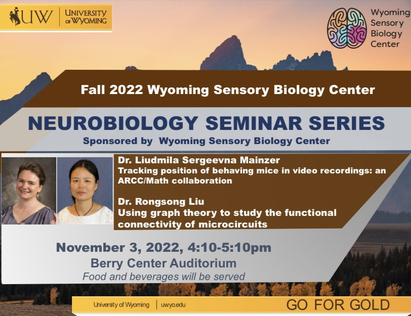 uwyoneuroscien1's tweet image. Don&apos;t miss this week&apos;s @uw_sbc seminar!