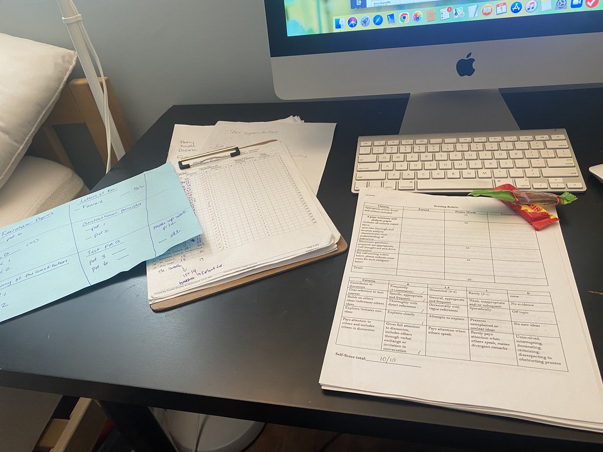 Just a reminder that teachers take “days off” to have time to simply grade. Meaningful graded assignments given weekly for 150 kids take an immense amount of time we are not given in our day. #teachers #wearedrowning