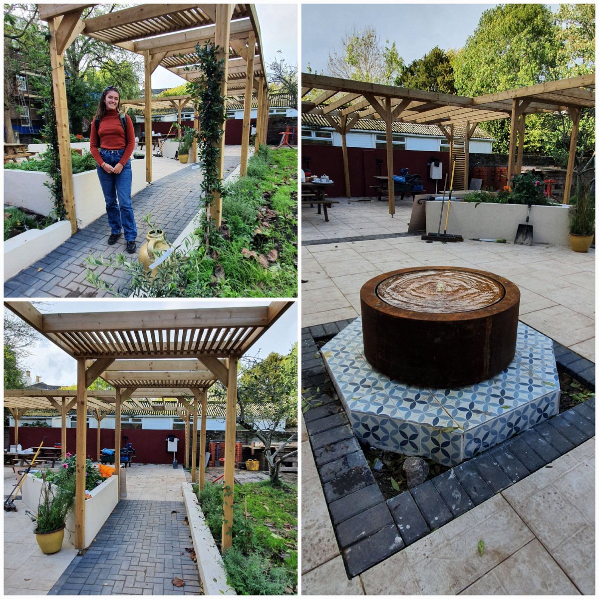 Thank you to <a href="/ExeterMosque/">Exeter Mosque</a> for inviting us to have lunch in their Community Peace Garden. 

Landscape Architect Alex Ford provided design and drawing input to the community team delivering the garden.