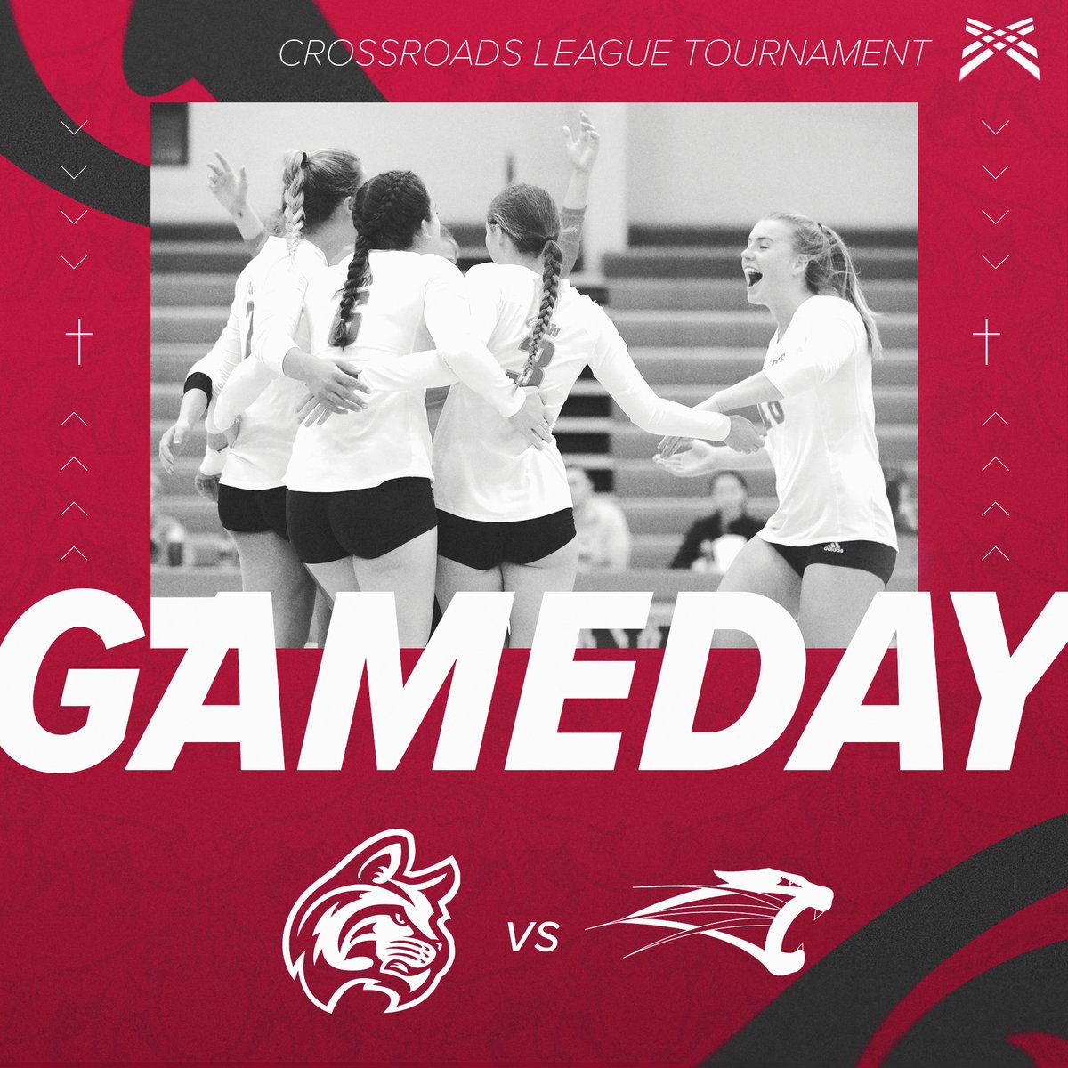 🏐 GAME DAY 🏐

Postseason play begins tonight in Luckey Arena! 💪

<a href="/IWUVBall/">Indiana Wesleyan Volleyball</a> 🆚 Saint Francis
🏆 Crossroads League Tournament Quarterfinals
🔴 RED OUT
⏰ 7:00 p.m.
📍 Marion, Ind.
📺 ($) bit.ly/3Tb8B2M
🎟 bit.ly/3T6ZHTL
📈 bit.ly/3emsNi1