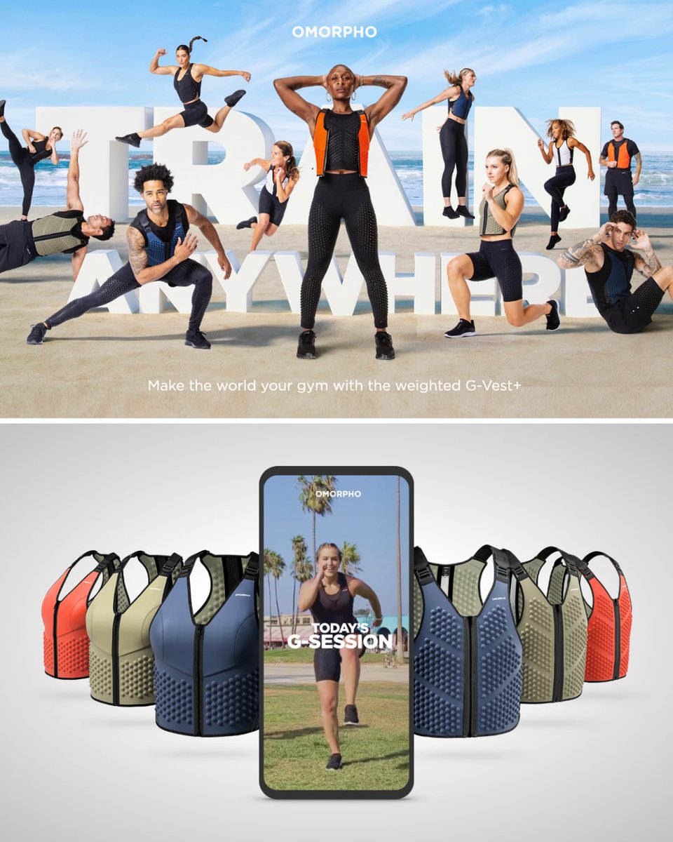 .<a href="/omorpho_fit/">OMORPHO</a>, endorsed by <a href="/juliojones_11/">Julio Jones</a> and <a href="/Ajlatom/">Ajla Tomljanovic</a>, has released a weighted vest with an inserted NFC tag connecting to your phone 📱

(via <a href="/TomFriendWriter/">Tom Friend</a>)
🔗 sbjsbd.biz/Omorpho-GVestP…