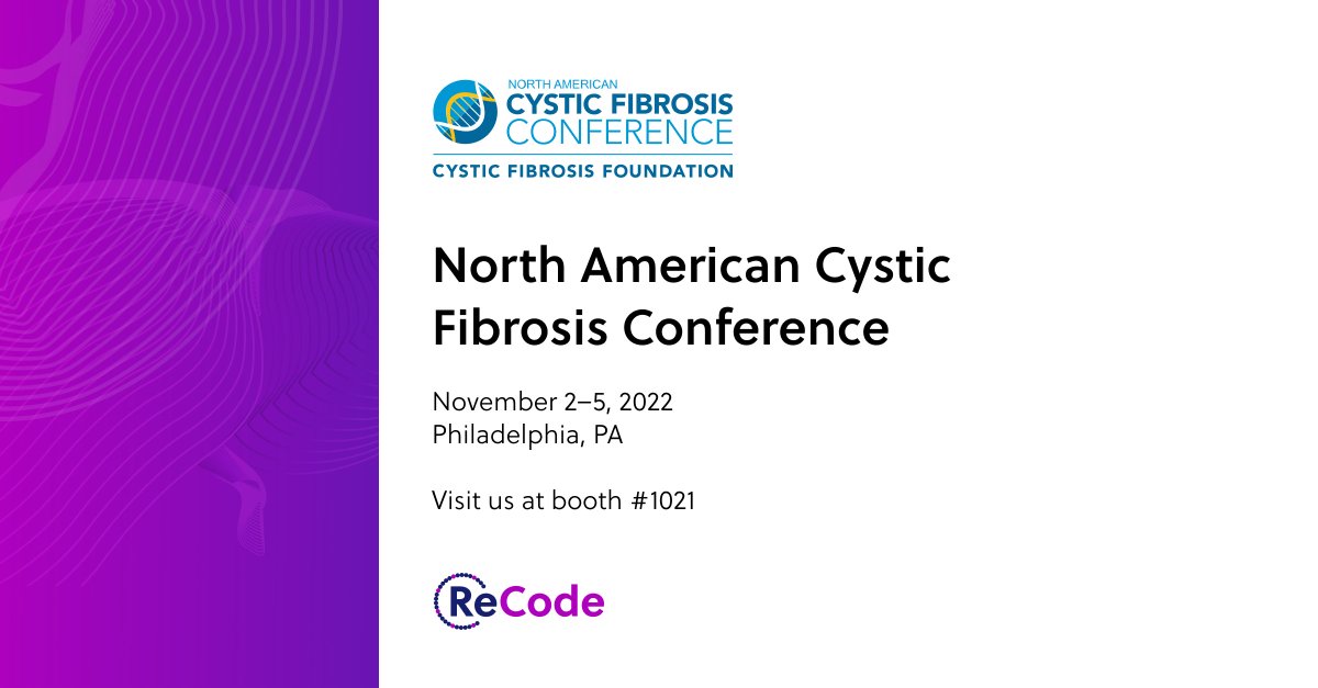 We’re excited to attend #NACFC2022 this year with other members of the #CysticFibrosis community. Please visit us at booth #1020 to learn more about our investigational therapy for CF patients who have nonsense mutations &amp; do not respond to currently approved CFTR modulators.