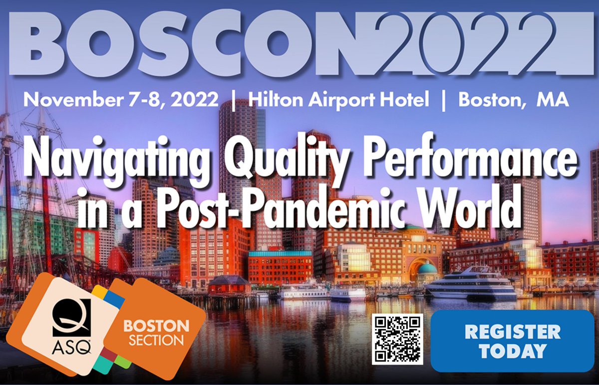 ASQBoston's tweet image. HURRY LAST FEW DAYS  LEFT TO REGISTER  FOR BOSCON 2022!!
Register  here  buff.ly/3VNqg1S 

#asq #quality #event #supplychain #cybersecurity #worklife #qualitymanagementsystem