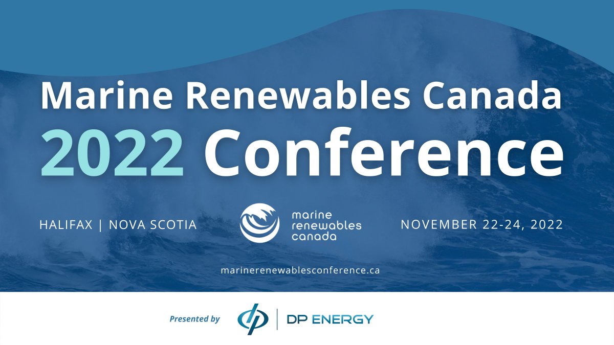 SPEAKERS ANNOUNCED for #MRC2022! Check out our program to see who you'll here from at the event of the year for Canada's growing marine renewable energy industry: marinerenewablesconference.ca/program/ #TidalEnergy #OffshoreWind #WaveEnergy #RiverCurrent #GreenFuels #EnergyTransition