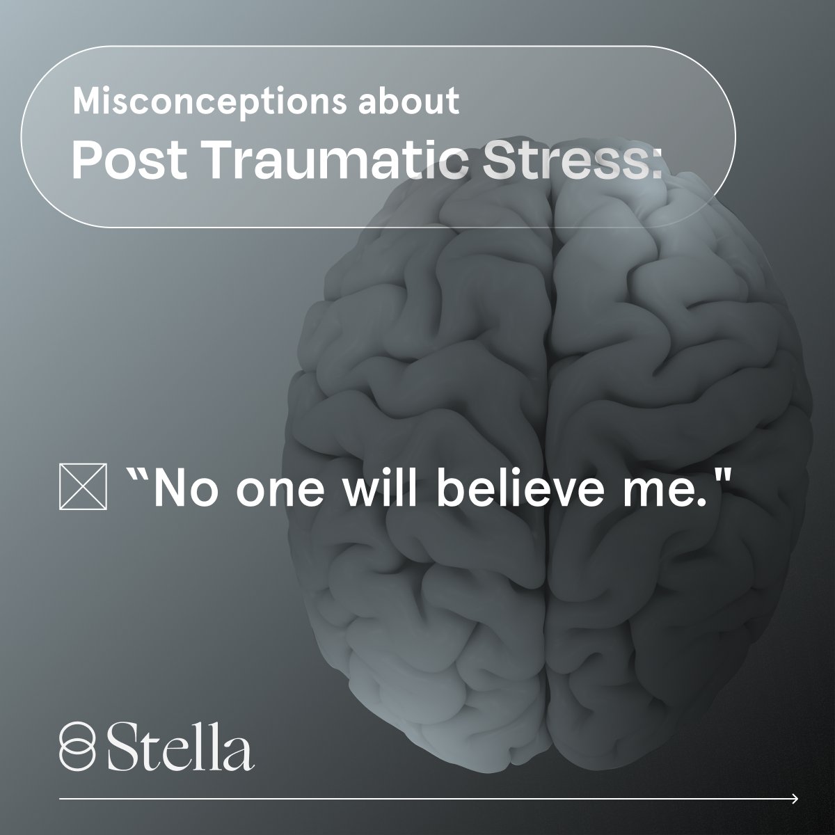 There are a lot of misconceptions surrounding Post Traumatic Stress. 

What is the one you hear most? 

#PTSD #PTSI #Misconceptions #EndTheStigma #MentalHealth