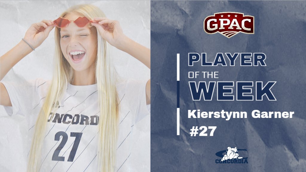 ⚽ <a href="/kierstynngarner/">Kierstynn Garner</a> 

🏅 GPAC Offensive Player of the Week

📈 Notched one goal and one assist in the 2-0 win over Doane; leads <a href="/CUNEWSoccer/">CUNE Women's Soccer</a> with 8 goals this season.

🔗 bit.ly/3FDDjgv
