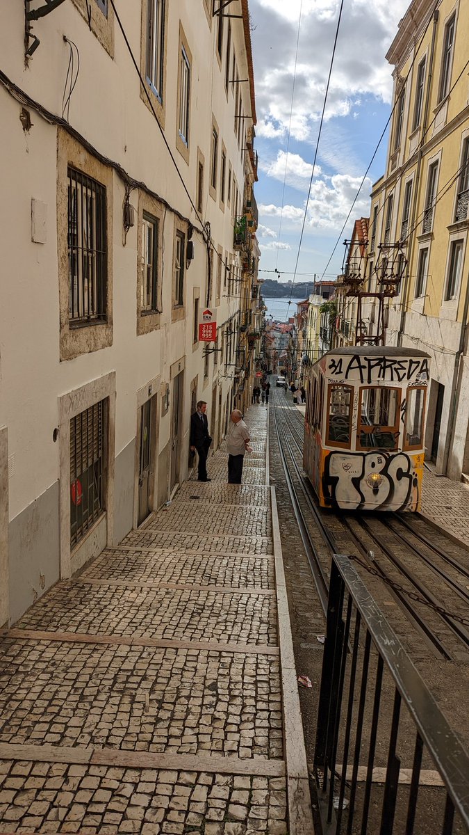 Hi_Fabienne's tweet photo. We enjoy lisbon before the start of @WebSummit
Visit us with @zitadel tomorrow at stand 208 or you can see my 40 words video between 1 and 2pm on the outdoor screen. 😃
@real_adlerhurst @ffo_sesp @mffap https://t.co/QnSwgjvP6E