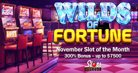 Betsoft’s New Wilds of Fortune is the Slot of the Month at Slots Capital