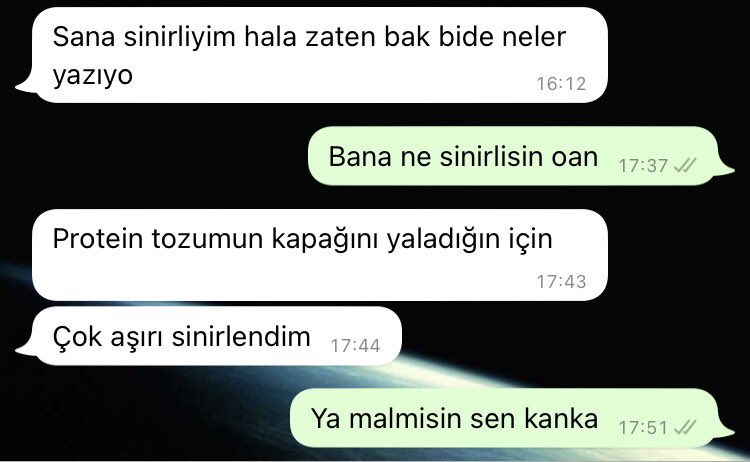 Küsme sebebine bak aw
