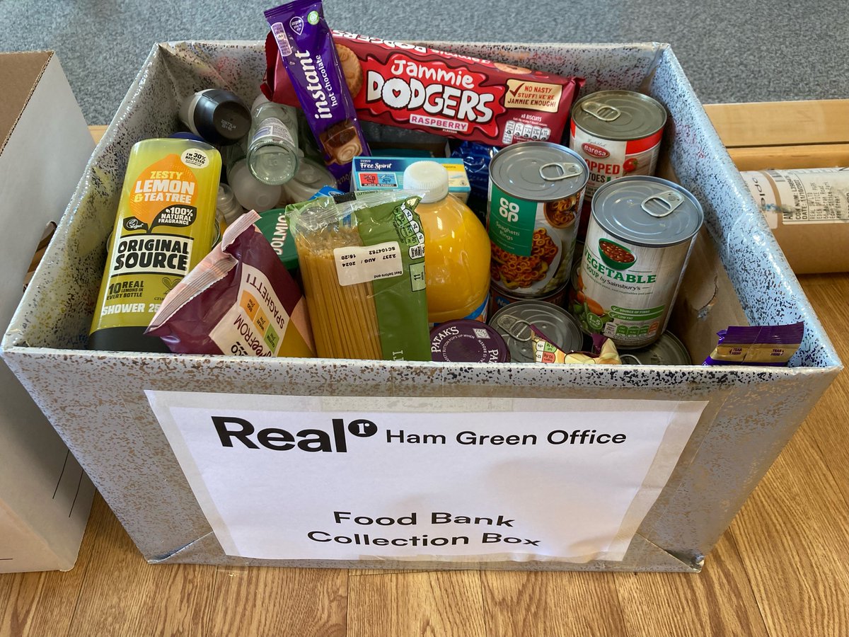 Real #foodbank week has begun! All of our projects &amp; offices will be collecting donations for a foodbank local to them to support our #communities during hard times. If you are visiting us this week, be sure to bring some extra biscuits to help us fill up our boxes! #socialvalue