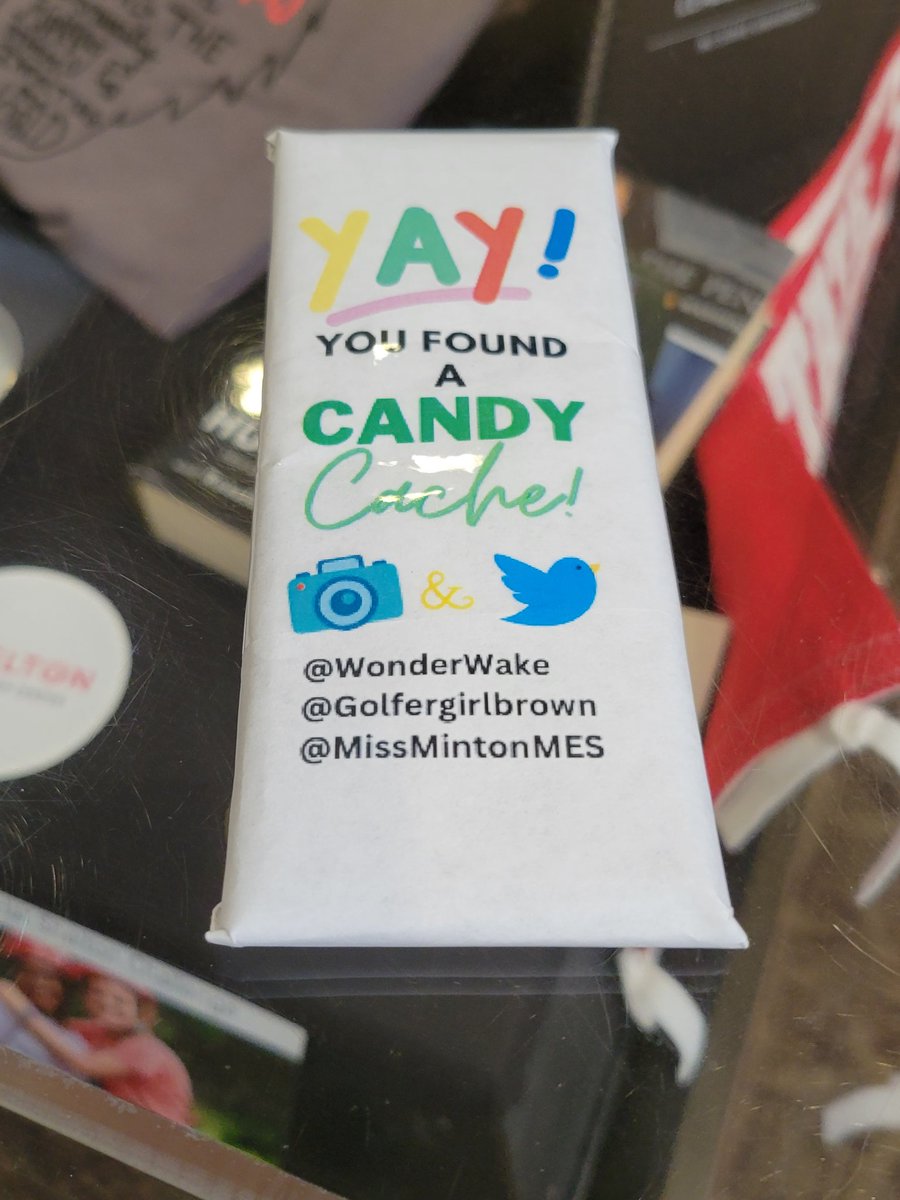Learned about using geocaching with kids and found the jackpot! #wonderwake <a href="/MissMintonMES/">Cori Minton</a>