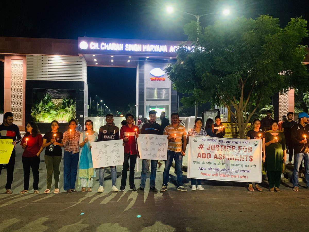bhimaniya's tweet photo. @mlkhattar #justice_for_ADO_aspirants 
#HaryanaADO https://t.co/2VG12quyXC