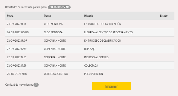 Nbfreestyle's tweet photo. @CorreoOficialSA Me podran ayudar? El 20/9 hice un envio de mercaderia a un cliente. El mismo sigue en proceso de clasificacion desde el 24/9. 
Despues de un mes de reclamar por mail, esta es la respuesta que me dan (20 veces la misma respuesta. Parece una tomada de pelo. https://t.co/0H4PsXNWWS