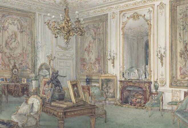 softblushs's tweet photo. palace interior paintings by Arthur Reginald Smith (1871-1934) https://t.co/aPiiNZfVq8