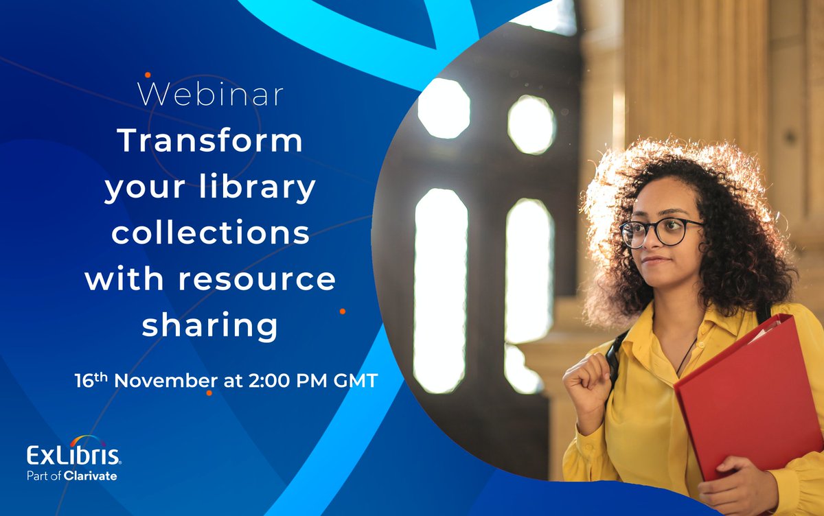 Industry expert <a href="/kenchad/">Ken Chad</a> shares an insight into his latest briefing paper in the upcoming webinar. Join us to learn how resource sharing can transform the user experience in your library. Register today: hubs.ly/Q01qRDcY0 #ElevateYourLibrary
