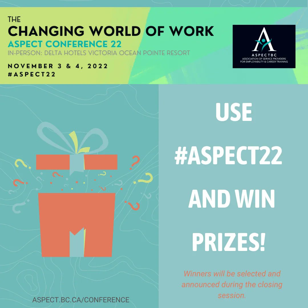 aspectbc's tweet photo. Did you know there are self-care packages to win at the #ASPECT22 conference? Post on social media about the conference and get entered to win some self-care pampering goodies! After all, you deserve some pampering! Use the #ASPECT22 for us to see your posts! https://t.co/tZ6aSjq8F5
