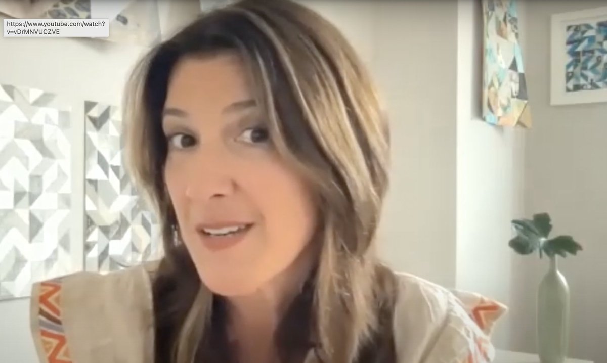 "You know your evil twin - that inner critic that tells you you suck? Give her a name. Acknowledging her and confronting her head-on is the first step in getting her to shut up. Also know that you're not alone. Everybody has an evil twin."

On this episode youtube.com/watch?v=vDrMNV…