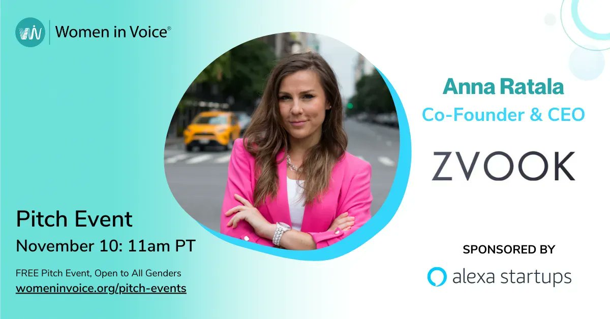 11 years ago <a href="/AnnaRatala/">Anna Ratala</a> landed in Singapore in search of a job. Since then she's built multiple startups from the ground up! 🤯

Want to hear more of her inspiring story?!

Join us November 10 for <a href="/WomenInVoice/">Women in Voice</a> Pitch Finale! ❄
FREE RSVP👉 womeninvoice.org/pitch-events/

#founder #ai