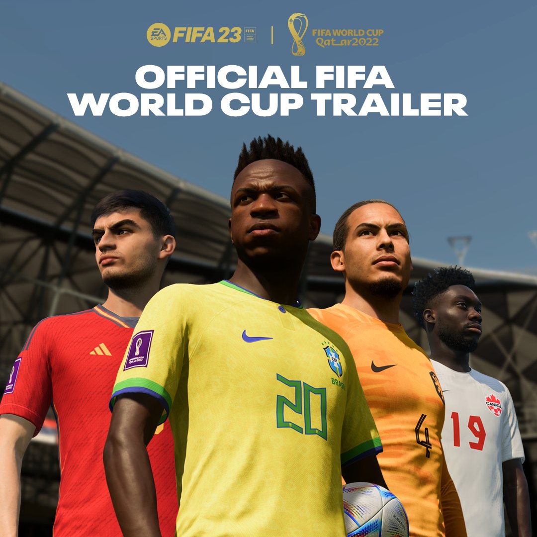 How to play with the official Brazil national team in FIFA 23?