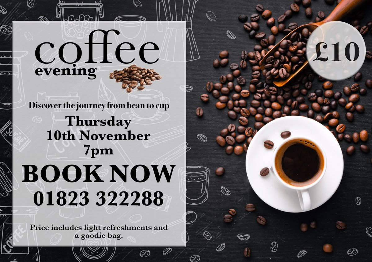 We would like to invite you to our COFFEE EVENING event!
Discover the journey from bean to cup.
⁃ learn about growing and picking coffee beans
⁃ roast coffee beans in our roaster 
⁃ taste different coffees
⁃ enjoy light refreshments
⁃ take a goodie bag home with you