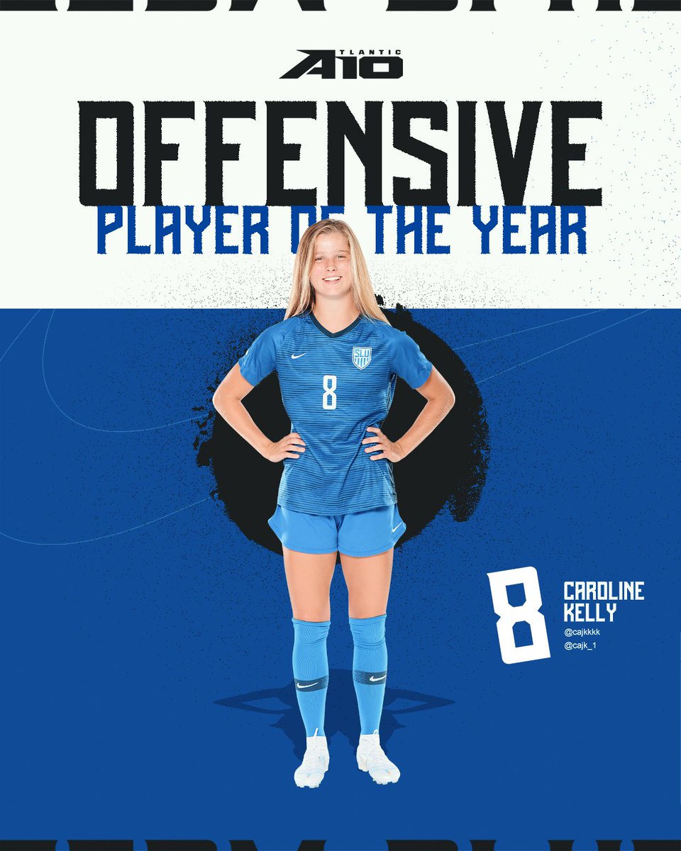 2022 <a href="/atlantic10/">Atlantic 10 Conference</a> Postseason Awards!

Offensive Player of the Year: Caroline Kelly❗️

#HTR #RollBills