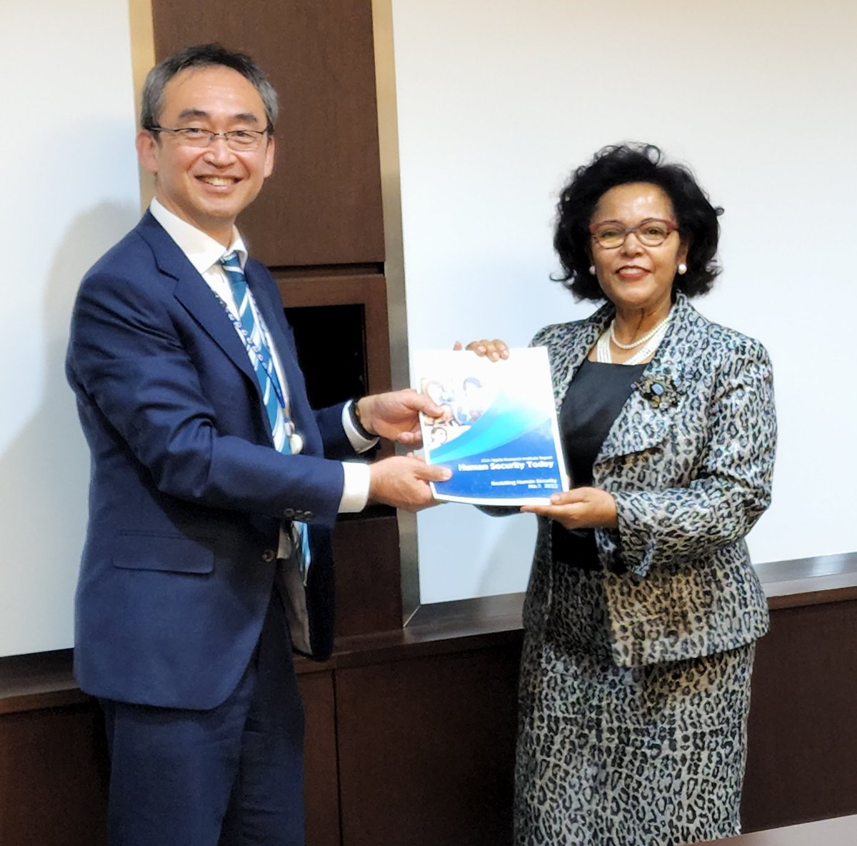 nardosbthomas's tweet photo. Today in Tokyo, my Team &amp; I had the privilege &amp; opportunity to share progress on the work @NEPAD_Agency is implementing with our esteemed partners #JICA @jica_direct_en &amp; @MofaJapan_en 
#AfricaKaizenInitiative #IFNA #RegionalIntegration #HGSAccelerator #PolicyBridgetank https://t.co/1mFVNyhYNk