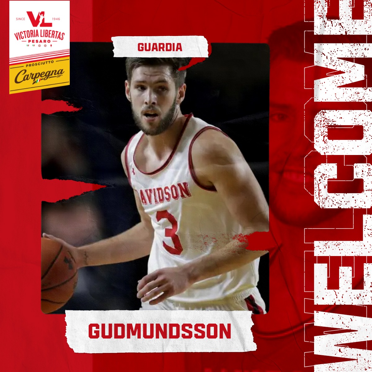 VLPesaro's tweet photo. ⚠️ Jon Axel Gudmundsson ✍️ con la Carpegna Prosciutto Basket Pesaro! 🇮🇸💛🔝💪
👉 https://t.co/C6yh0Wj5G4 🏀⚪️🔴
#ioVL #WelcomeJon https://t.co/PYyUIHxU40