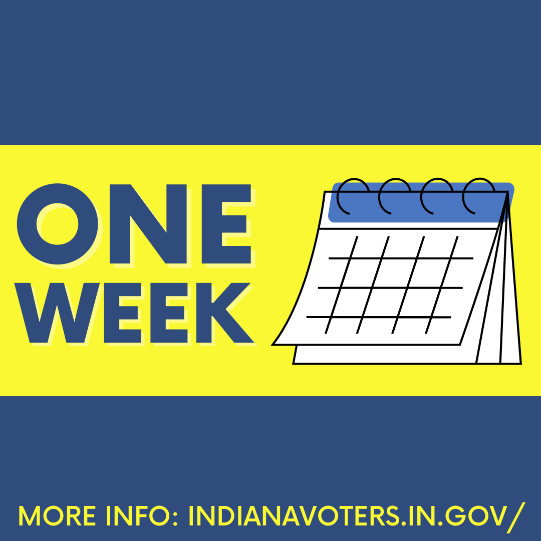 Jon4Prosecutor's tweet photo. Election Day is in one week! Do you know where to submit your ballot or where your nearest polling place is? Find out at https://t.co/Iic3QCM3cp https://t.co/zfK6n9OKd0