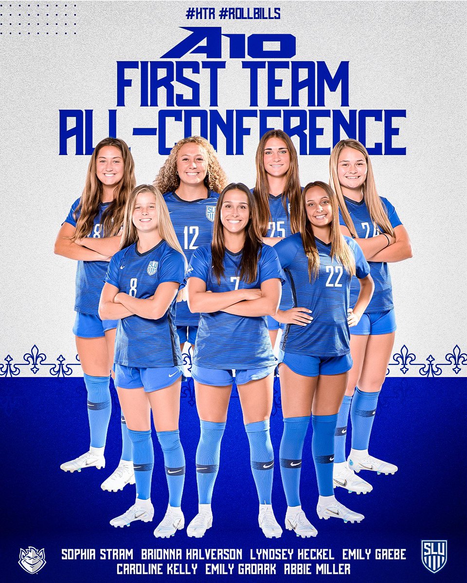 2022 <a href="/atlantic10/">Atlantic 10 Conference</a> Postseason Awards!

First Team All-Conference:
Emily Gaebe
Caroline Kelly
Emily Groark
Abbie Miller
Brionna Halverson
Lyndsey Heckel
Sophia Stram

#HTR #RollBills
