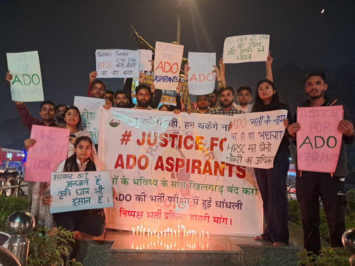 drankitdhillon's tweet photo. @mlkhattar #justice_for_ADO_aspirants https://t.co/amWc52zrCH