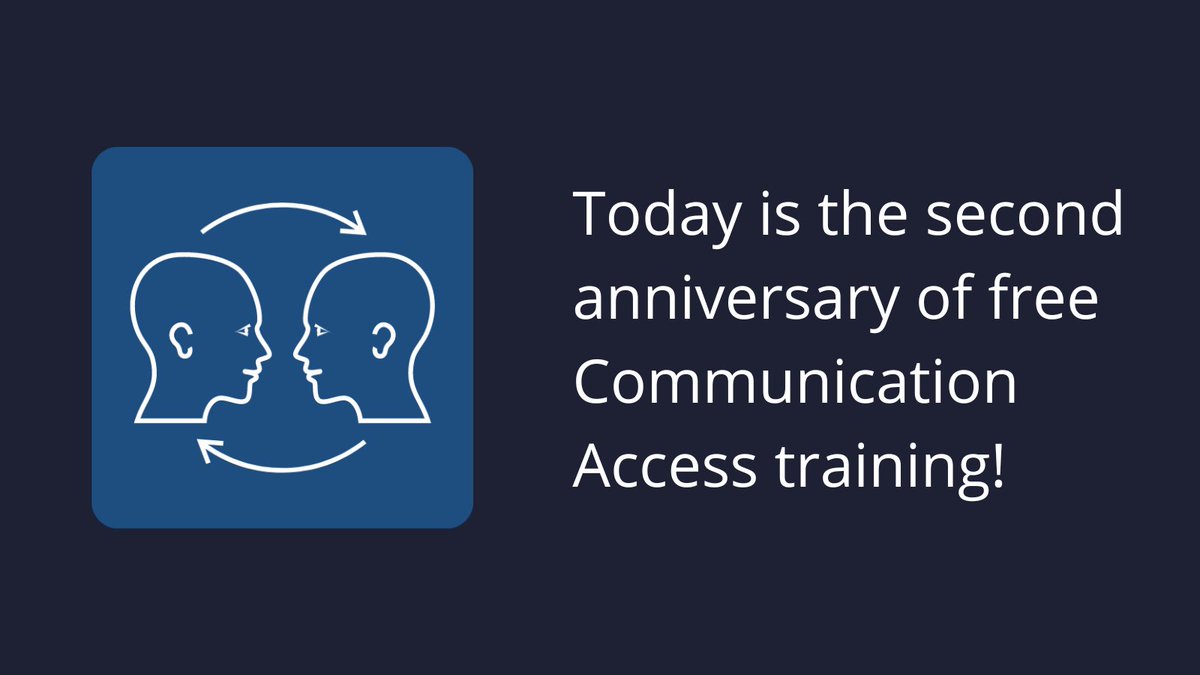 Free training in inclusive communication for businesses was launched by <a href="/RCSLT/">RCSLT 💙</a> &amp; partner organisations in Nov 2020. Have you registered yet to ensure you can support all your customers? bit.ly/3zVPH5W . We have! <a href="/Nick_Hewer/">Nick Hewer</a> <a href="/KGadhok/">Kamini Gadhok MBE</a>