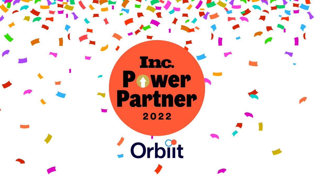 🏆 We’re thrilled to announce that 
<a href="/orbiit_ai/">Orbiit</a> made <a href="/Inc/">Inc.</a>’s 2022 #PowerPartnerAwards. 

This is Inc Magazine's inaugural list of the best #B2B companies globally, going above and beyond to help their customers win! 

Congrats to all fellow honorees: inc.com/power-partner-…