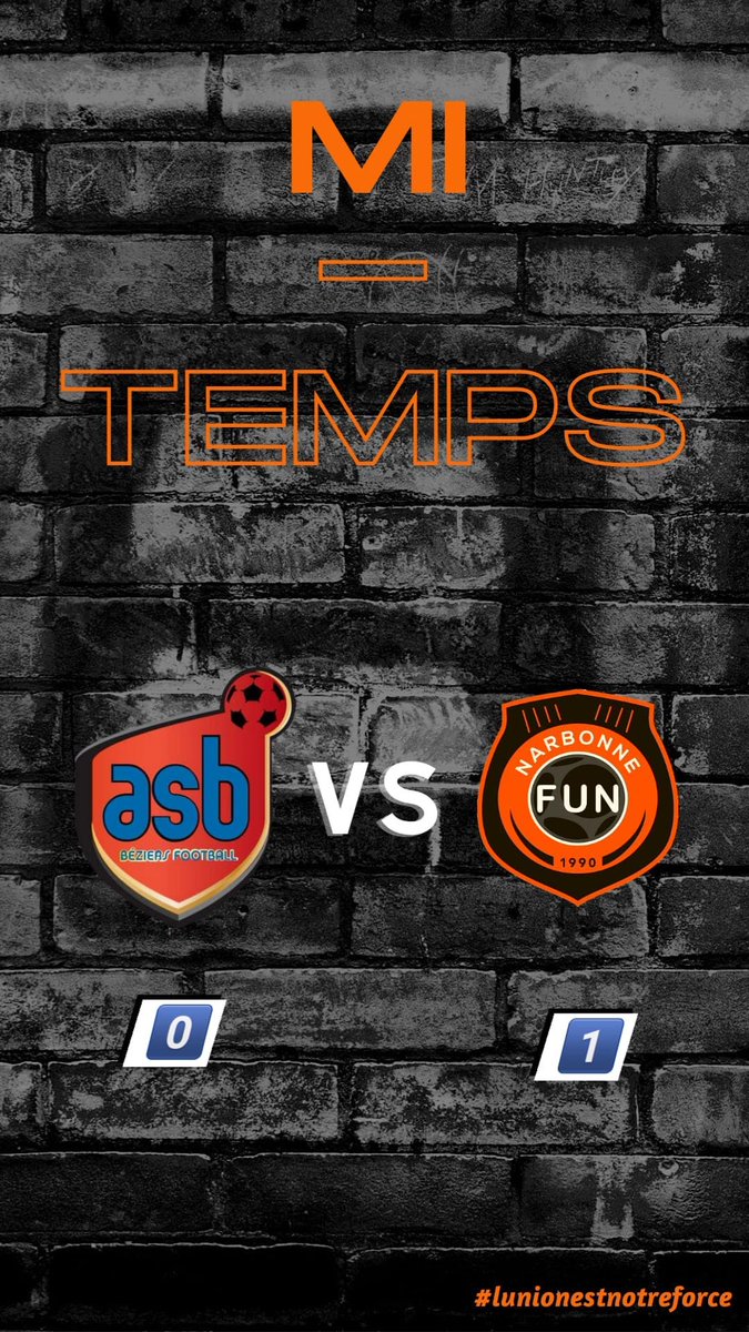 FUNarbonne's tweet photo. C la MT entre #ASBFUN 0-1
#LUnionEstNotreForce 🟠⚫️💪 #Narbonne #Aude #R1 #Régionale1 #Occitanie #football #TeamFUN https://t.co/iMyRLXqu9r