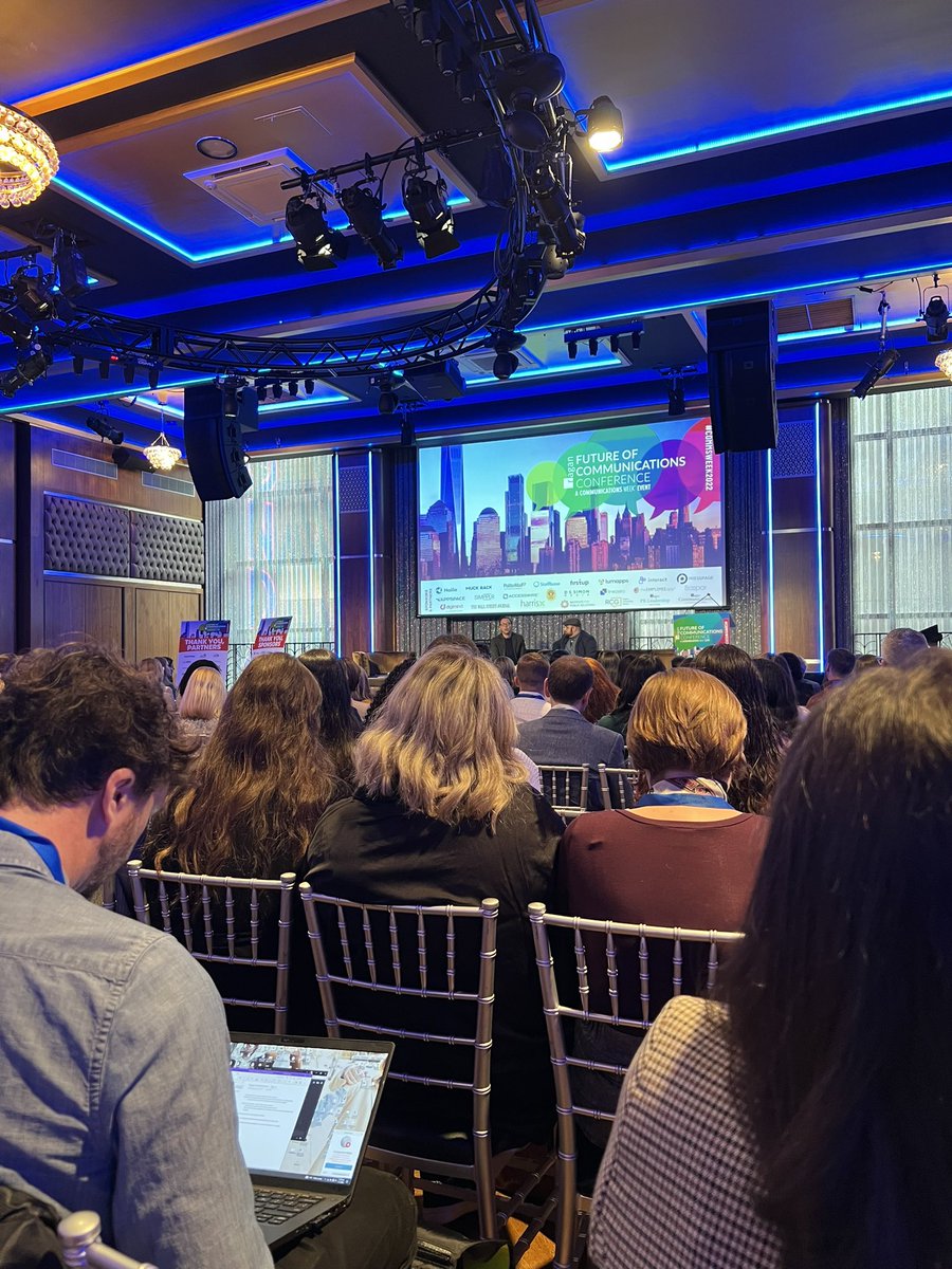 Excited to be at the <a href="/RaganComms/">Ragan.com</a> #CommsWeek2022 conference this week!