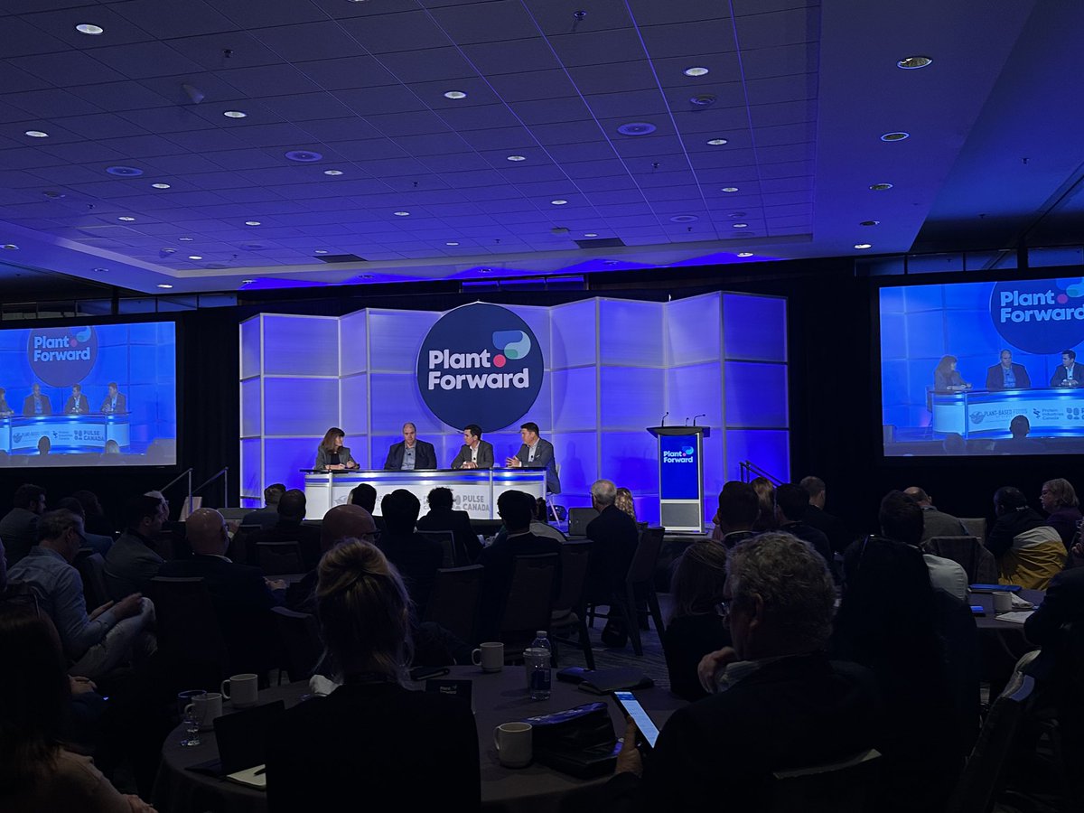 “Canada as a nation can underpin a global strategy—we’ve been developing global value chains for years. Canada is a multi-pronged hand in the global supply chain.” - Murad Al-Katib of AGT Foods

Multi-National perspectives on the future of food at Day 1 of #PlantForward👏
