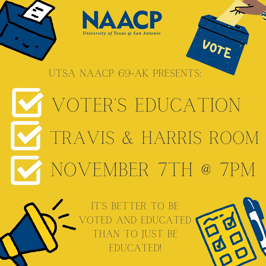 UTSA NAACP tweet media