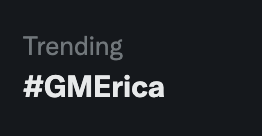 trainticketsplz's tweet photo. goddamn
right
#trendland
#GME $GME #GameStop #GameStopNFT #GMERICA #GSKIDS #GMEDividend #LRC $LRC #IMX $IMX #LFG π https://t.co/XFlTOIx4KK