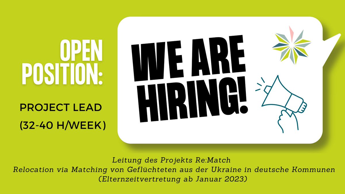 Re:Match Projekt der Berlin Governance Platform tweet media