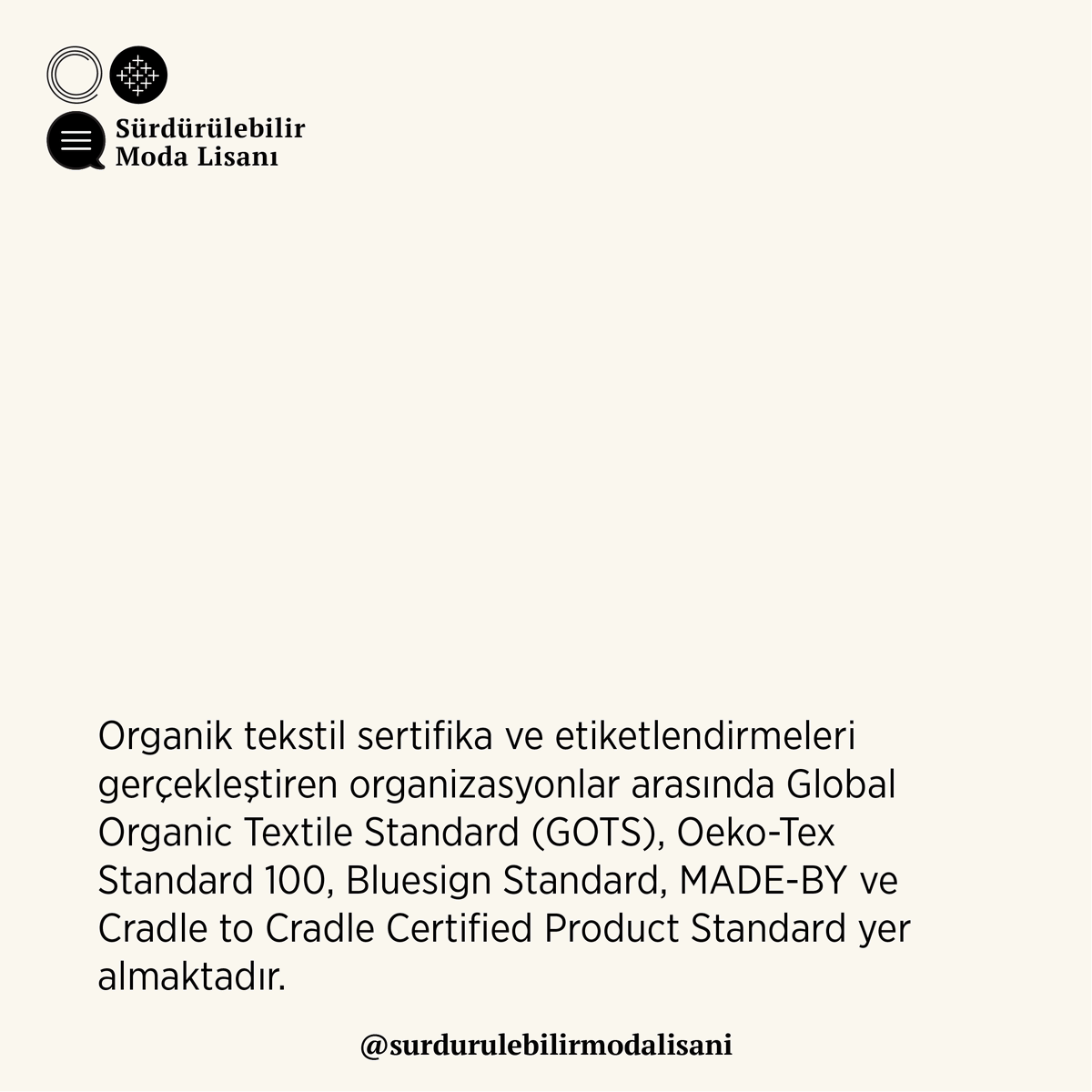 LisanModa's tweet photo. “Organik Tekstil” hakkında daha detaylı bilgi için: 
https://t.co/QkH3u0Fmll

#aslındaneyigiyiyoruz  #önceyeryüzü #beşiktenbeşiğe  #biyobozunurluk  #doğallifler #ekolojikmoda  #kimyasallifler #tekstillifi https://t.co/Co0yEf3Ryo