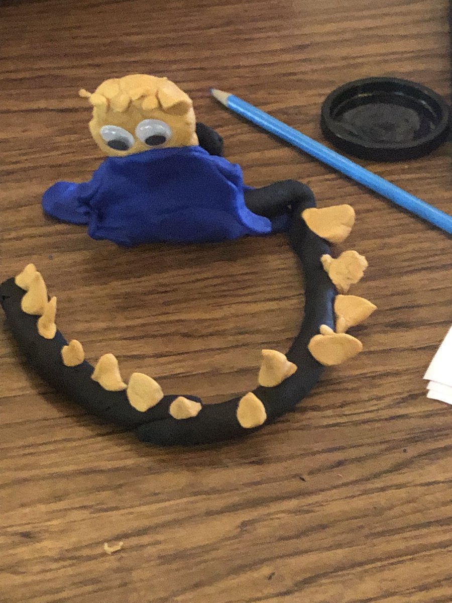 LauraWetzel67's tweet photo. Eeek monsters everywhere! As Halloween can be chaotic, reading a great book titled “I Need My Monster” and creating a stem project that stimulate an environment of rigor and enthusiasm for learning! #stemismyjam @WFISDschools @fainrockets https://t.co/7ryrB039Kn