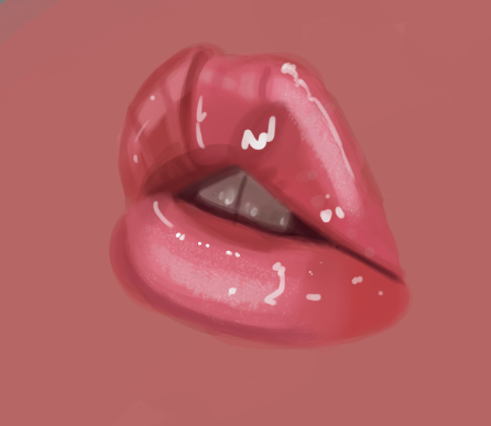 fawniemoon's tweet photo. A lip study i did on : clip studio paint a few weeks ago #art #lipstudy #artstudies #selftaught #DigitalArtist #digitalart #clipstudiopaint https://t.co/FqZEn0C26v