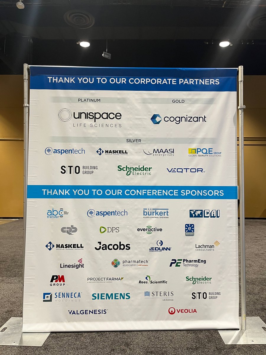 Unispace Life Sciences (@unispacelifesci) on Twitter photo Day 2 at the <a href="/ISPEorg/">ISPE</a> Annual Meeting & Expo in Orlando, be sure to call to our <a href="/unispaceglobal/">Unispace</a> Life Sciences team at booth 1415!
Aisling Crowley will present results of the Global Life Sciences Engineering Benchmarking Study, commissioned by our client <a href="/LillyPad/">Former Account of Eli Lilly and Company</a> at 2:30-3:00PM. Day 2 at the <a href="/ISPEorg/">ISPE</a> Annual Meeting & Expo in Orlando, be sure to call to our <a href="/unispaceglobal/">Unispace</a> Life Sciences team at booth 1415!
Aisling Crowley will present results of the Global Life Sciences Engineering Benchmarking Study, commissioned by our client <a href="/LillyPad/">Former Account of Eli Lilly and Company</a> at 2:30-3:00PM.