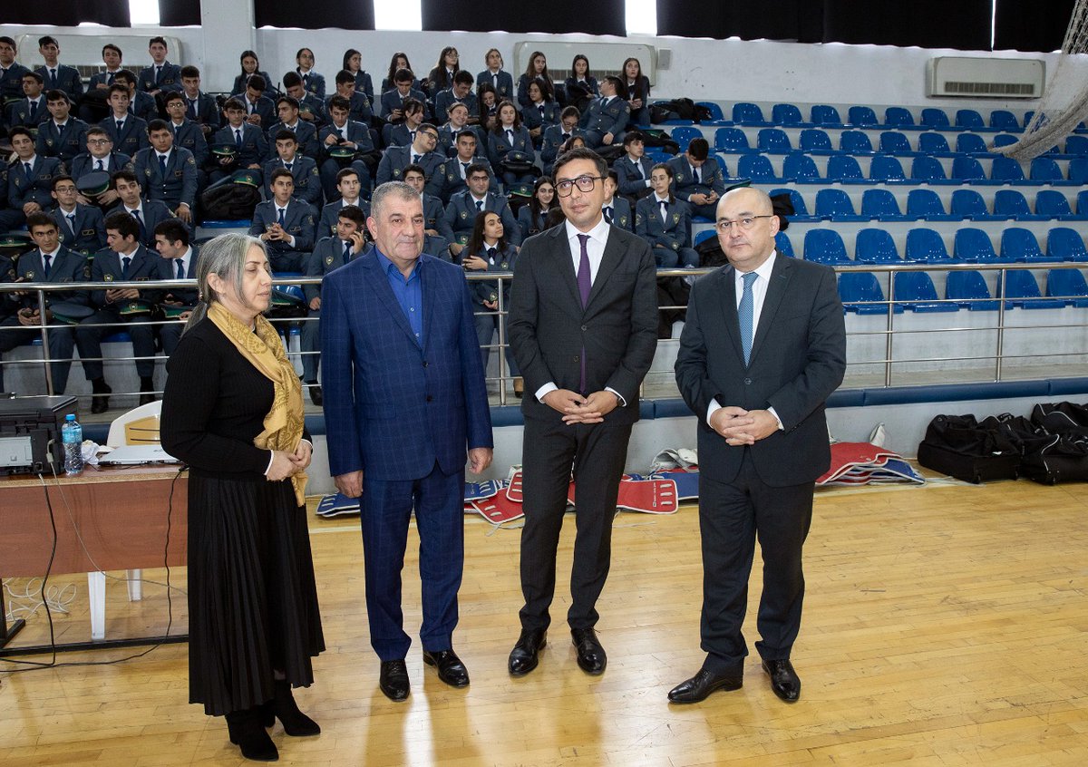 Shahin_Baghirov's tweet photo. Vətən müharibəsində #şəhidlik zirvəsinə ucalan #gömrük əməkdaşı Ülvi Hacıyevin xatirəsinə həsr olunmuş gənclər arasında taekvondo üzrə Dövlət Gömrük Komitəsinin birinciliyinin açılış mərasimində iştirak etdik. Allah şəhidlərimizə rəhmət eləsin! https://t.co/LfRvahE8Hh