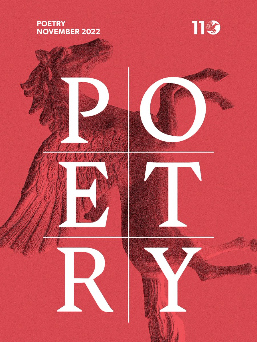 POETRY magazine (@poetrymagazine) on Twitter photo POETRY's November 2022 issue is now live! This issue features a folio devoted to the poet Will Alexander as well as work from 2022 Fellows Tariq Luthun <a href="/tariqpoems/">we're being slaughtered</a> and <a href="/troyosaki/">Troy Osaki</a>.
Cover art by Tré Seals.
bit.ly/3h4Rilu POETRY's November 2022 issue is now live! This issue features a folio devoted to the poet Will Alexander as well as work from 2022 Fellows Tariq Luthun <a href="/tariqpoems/">we're being slaughtered</a> and <a href="/troyosaki/">Troy Osaki</a>.
Cover art by Tré Seals.
bit.ly/3h4Rilu