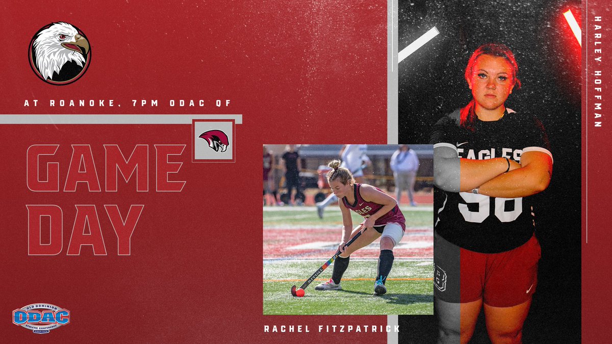 BCAthletics's tweet photo. ODAC TOURNAMENT TIME!! It's GAMEDAY for @BridgewaterFH
 
📅 11/1
⌚️  7:00 pm
🆚 Roanoke
📍 Salem, Va.
📽️ https://t.co/YFxiXSPh2O
📈 https://t.co/wFmciWKCZ5
#BleedCrimson #GoForGold https://t.co/8L6BHhVCMR