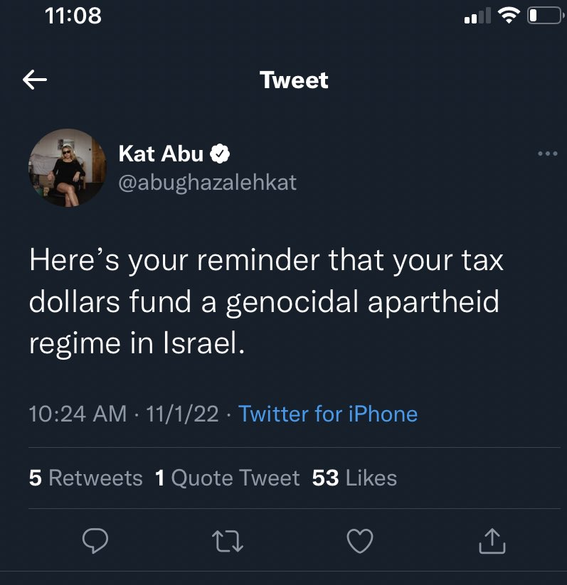 benshapiro's tweet photo. Here's your reminder that Media Matters, for which this person monitors Tucker Carlson, is a garbage fire. Israel is currently holding its fifth election in four years, in which two Arab parties are currently participating. https://t.co/Ai4mxYpgrU